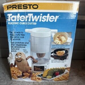 Presto TaterTwister 02930 Electric Curly Cutter French Fries Spiral Read